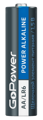 Батарейки щелочные AA / LR6  GoPower 