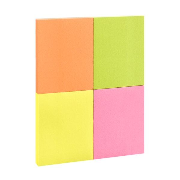 Бумага для записей на клейкой основе 