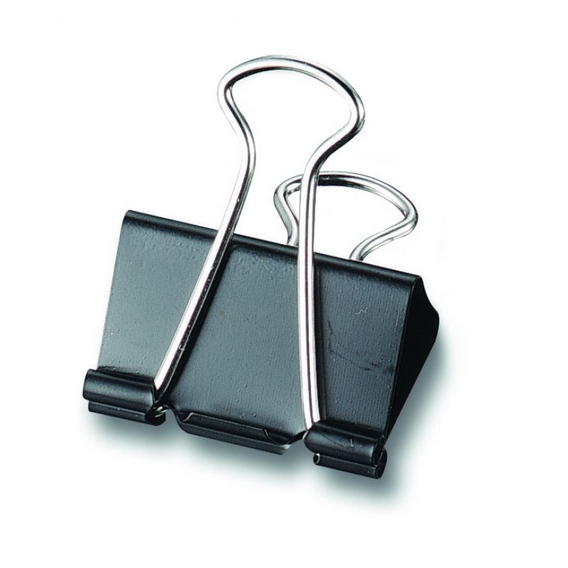 Зажим для бумаги Maped, 32 мм, черный