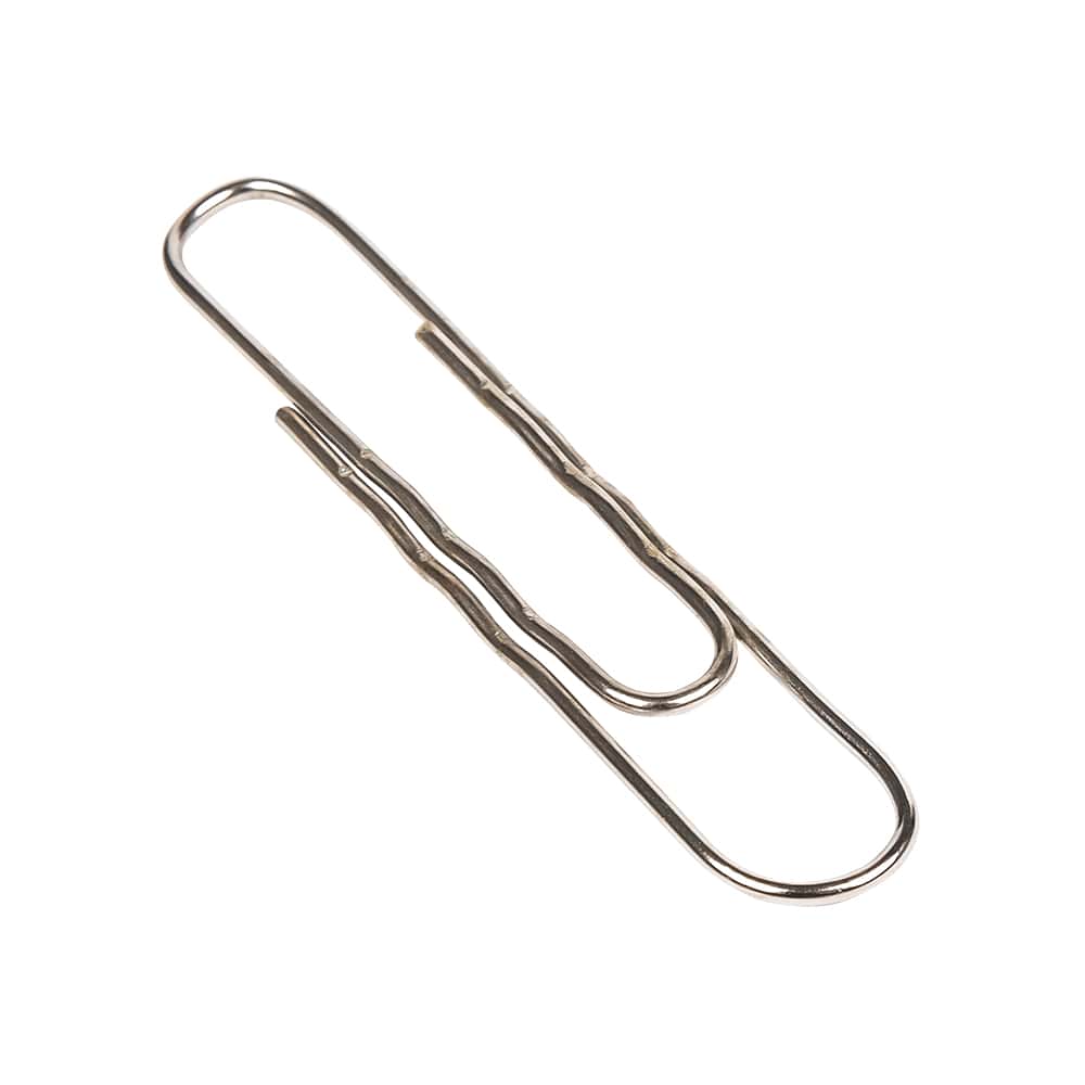 Скрепки гофрированные Maped, 50 мм, 100 шт, серебристый