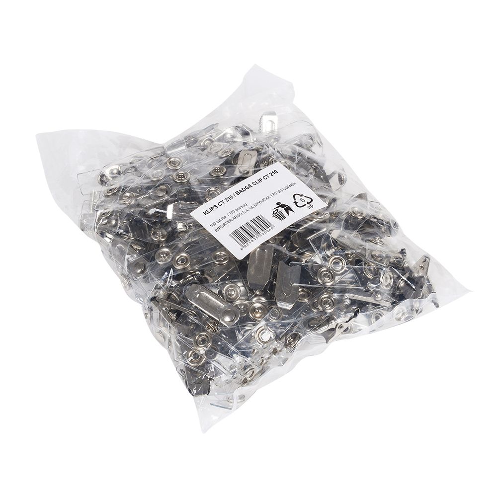 Клипсы для бейджа на ремешке Argo 