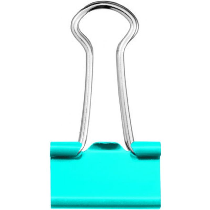 Зажим для бумаги цветной Maped, 19 мм, 10 шт, ассорти