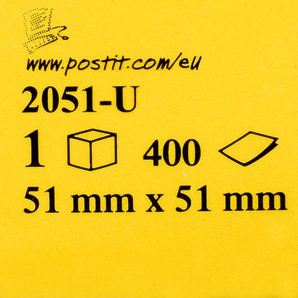 Бумага для заметок на клейкой основе 