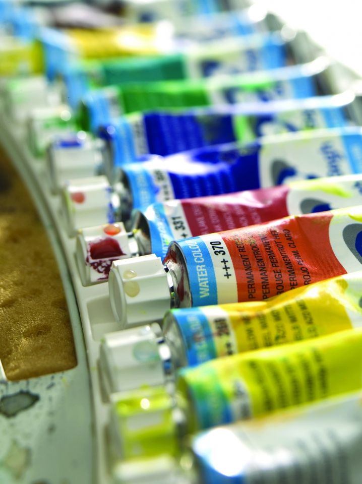 Краски акварельные 