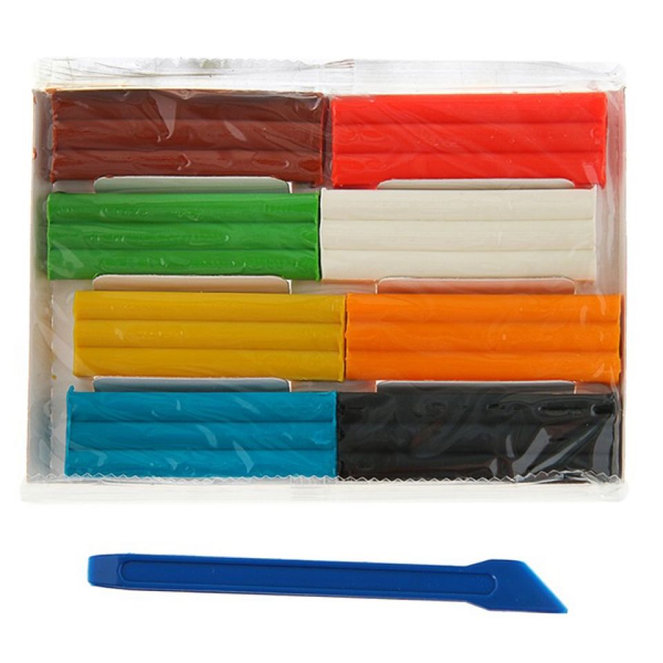 Пластилин 6 цветов набор 