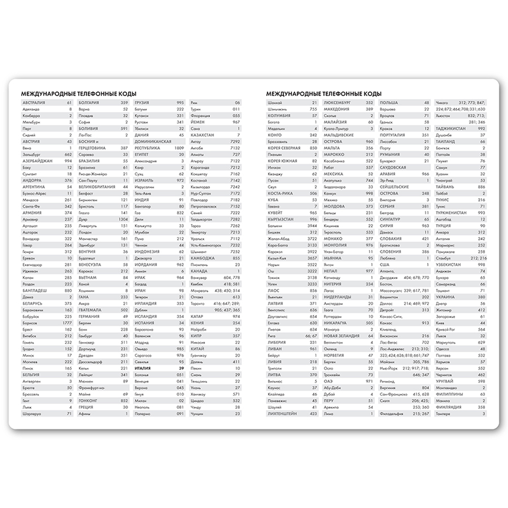 Ежедневник недатированный 