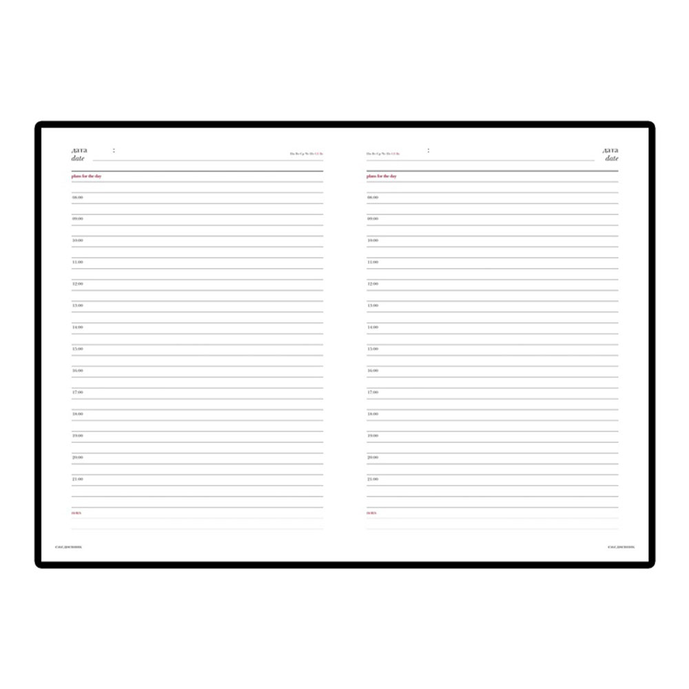 Ежедневник недатированный 