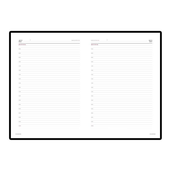 Ежедневник недатированный 