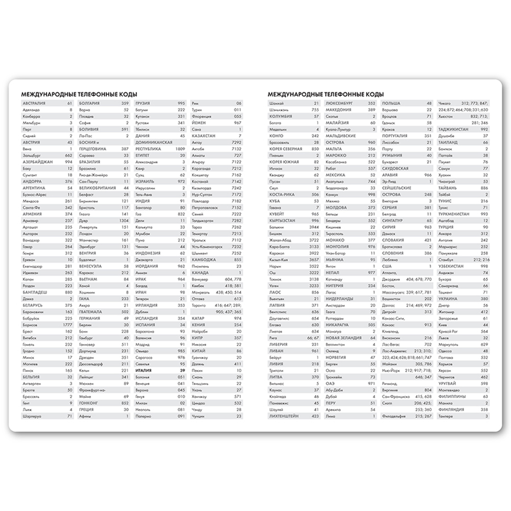 Ежедневник недатированный 