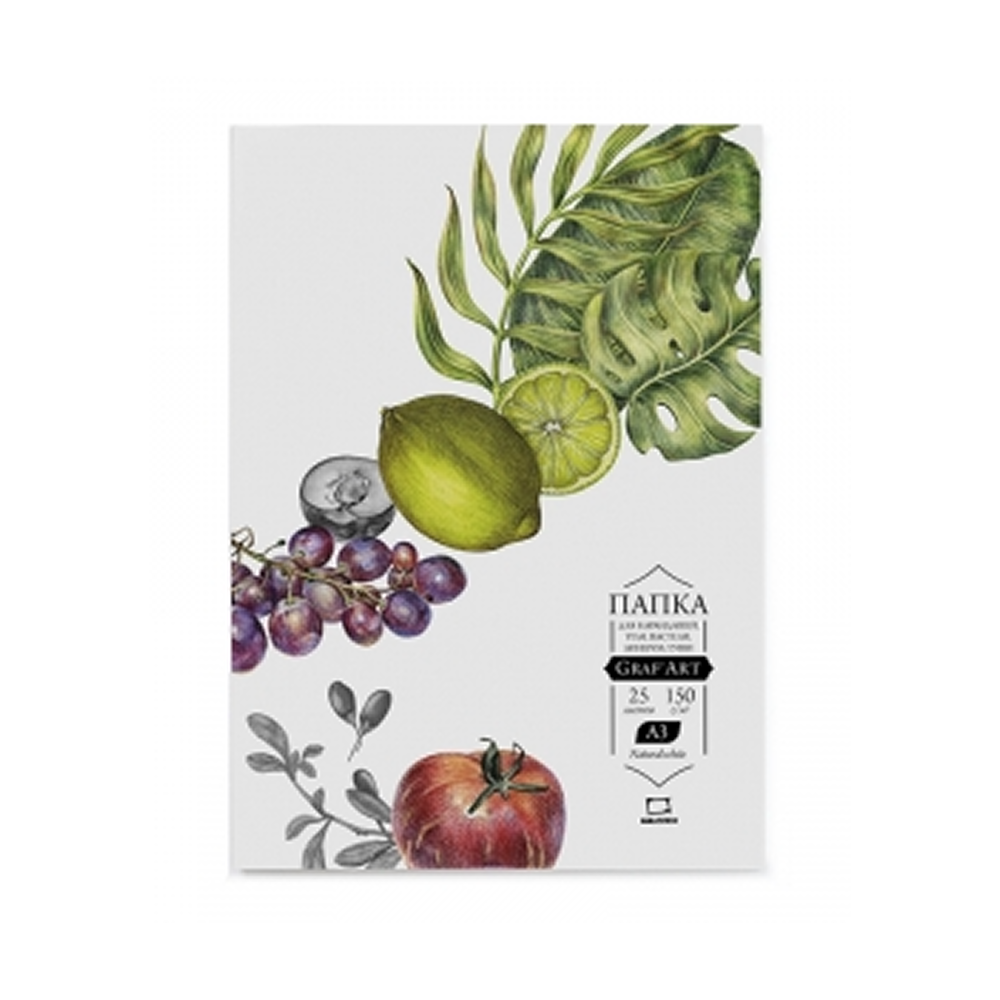 Блок бумаги для сухих техник 