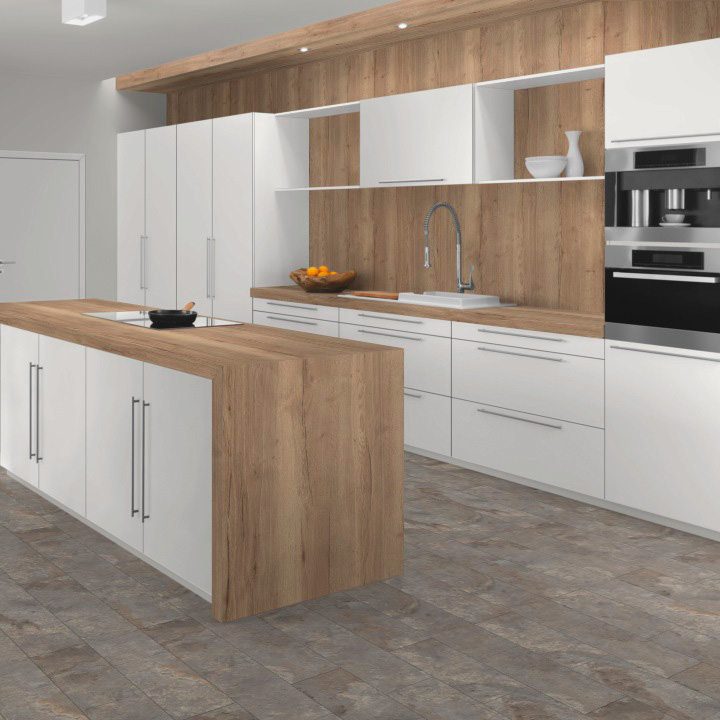 Столешница Egger, 1395x800x28, ЛДСП, w1100 st9, белый альпийский