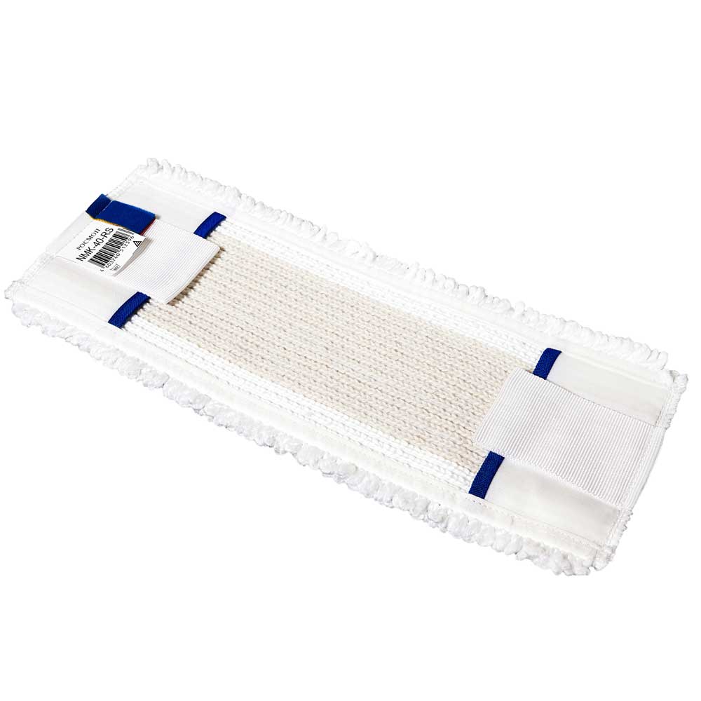 Насадка для плоской швабры комбинированная, карманы-языки