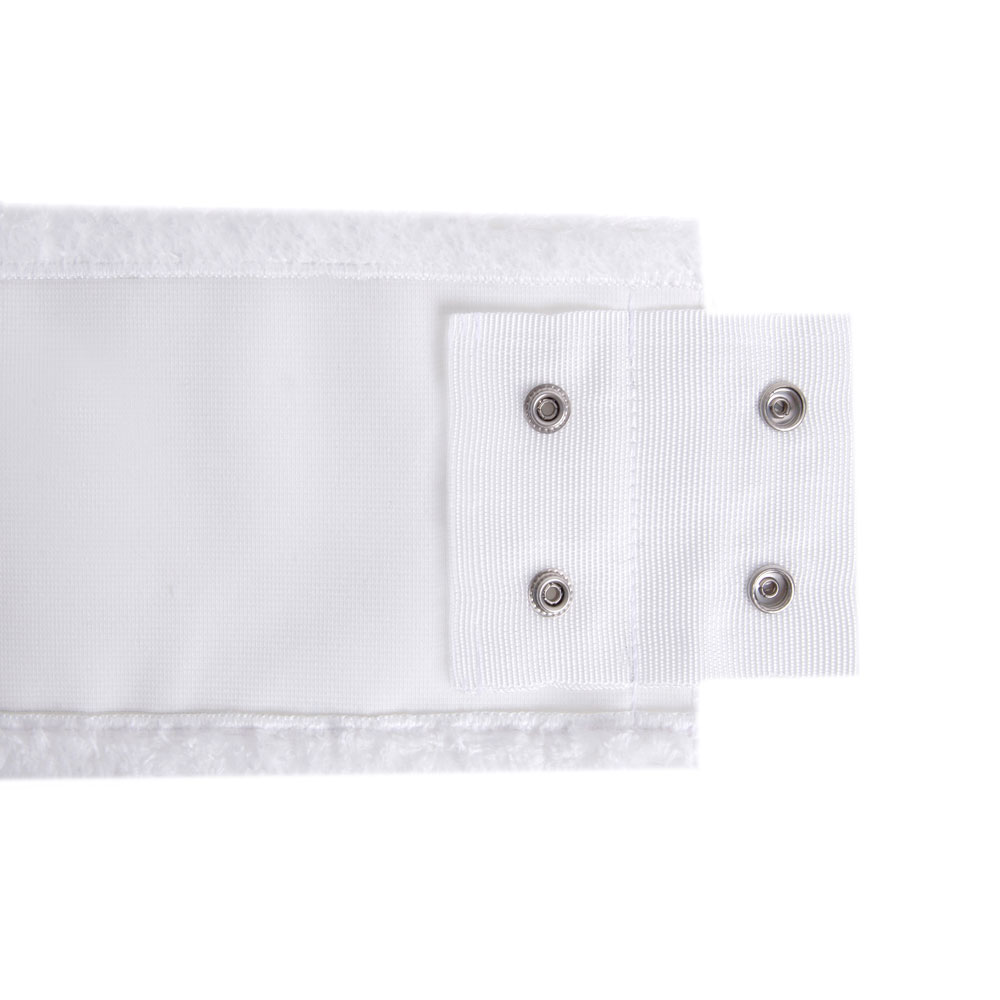 Насадка для плоской швабры универсальная, языки-кнопки