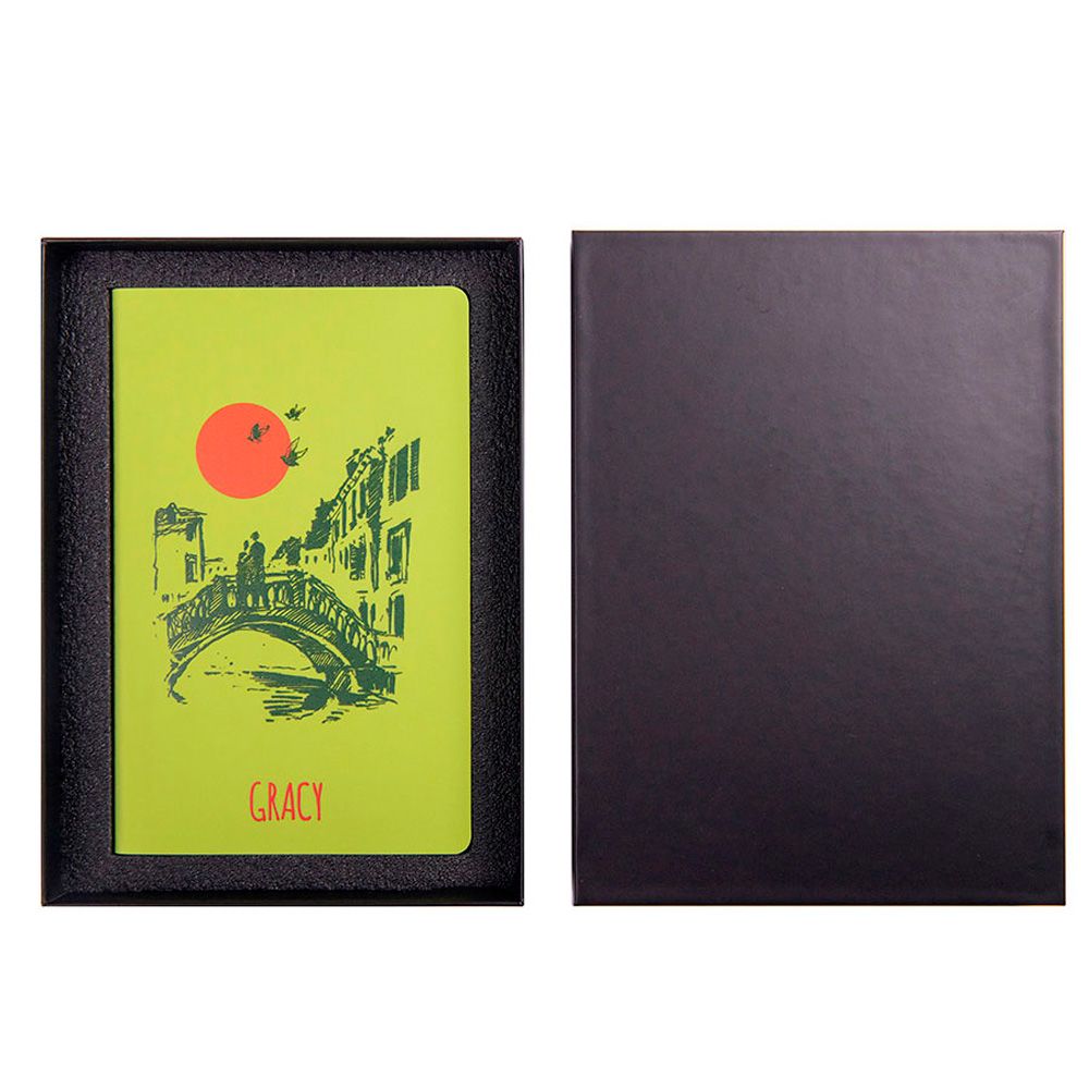 Коробка подарочная под ежедневник 