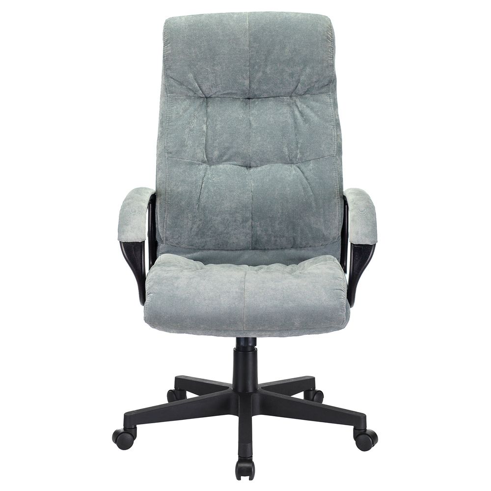 Кресло для руководителя Бюрократ CH-824 серо-голубой Light-28, ткань, пластик