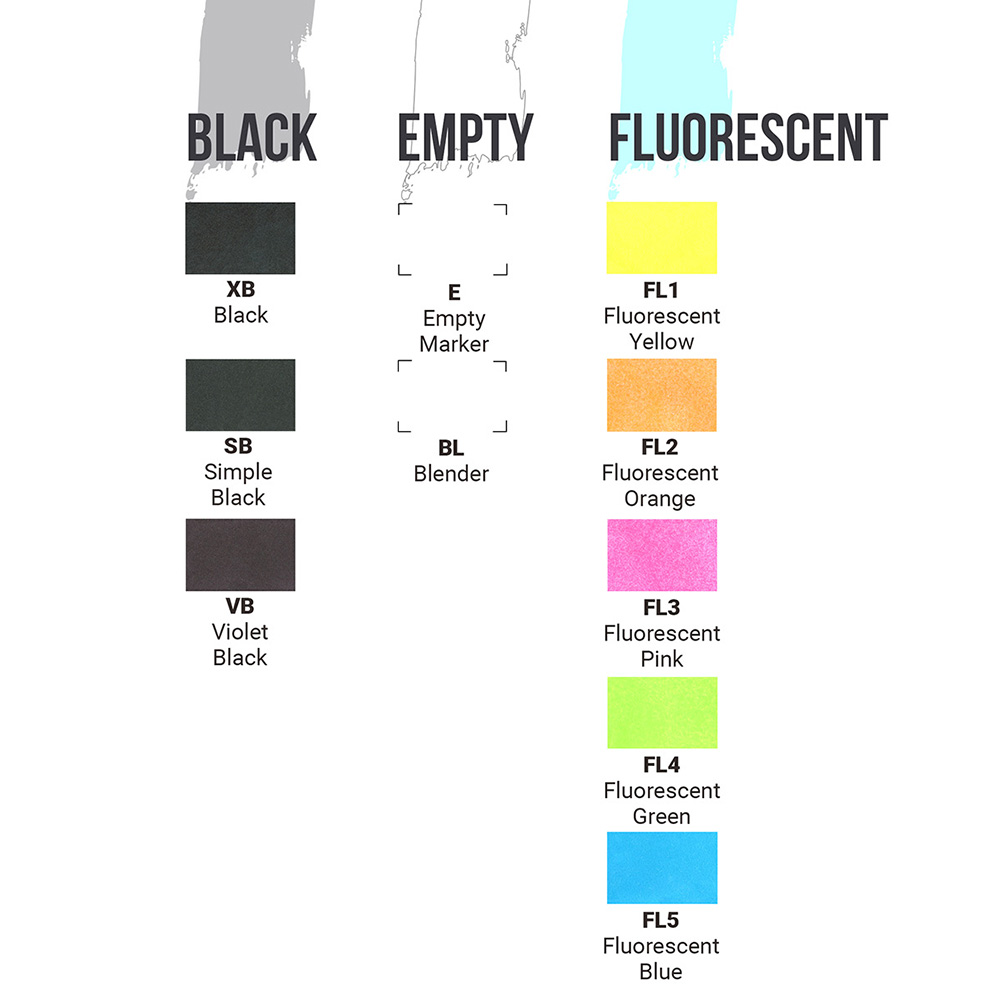 Маркер перманентный двусторонний 