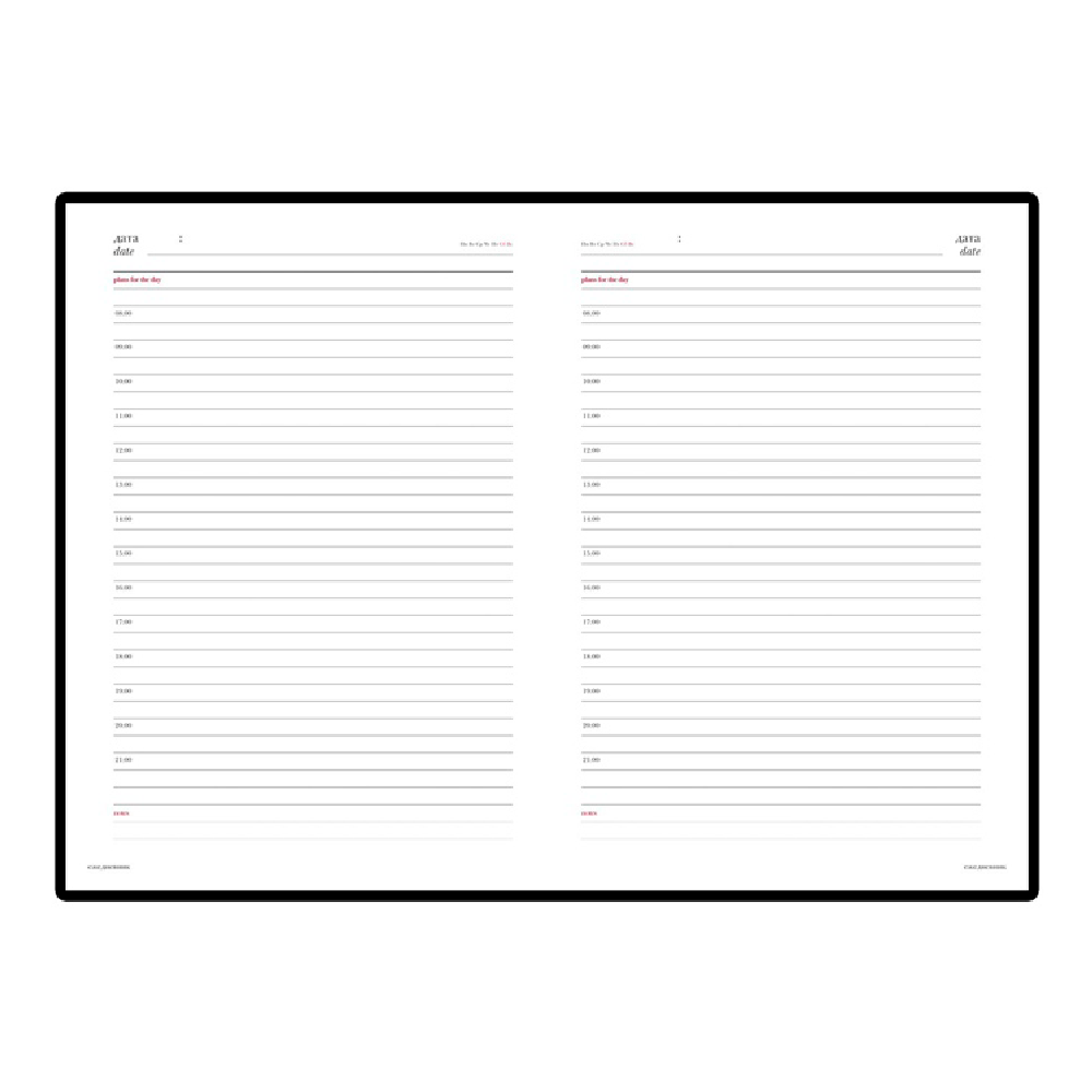 Ежедневник недатированный 