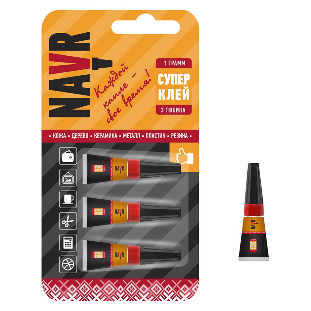 Клей универсальный секундный 