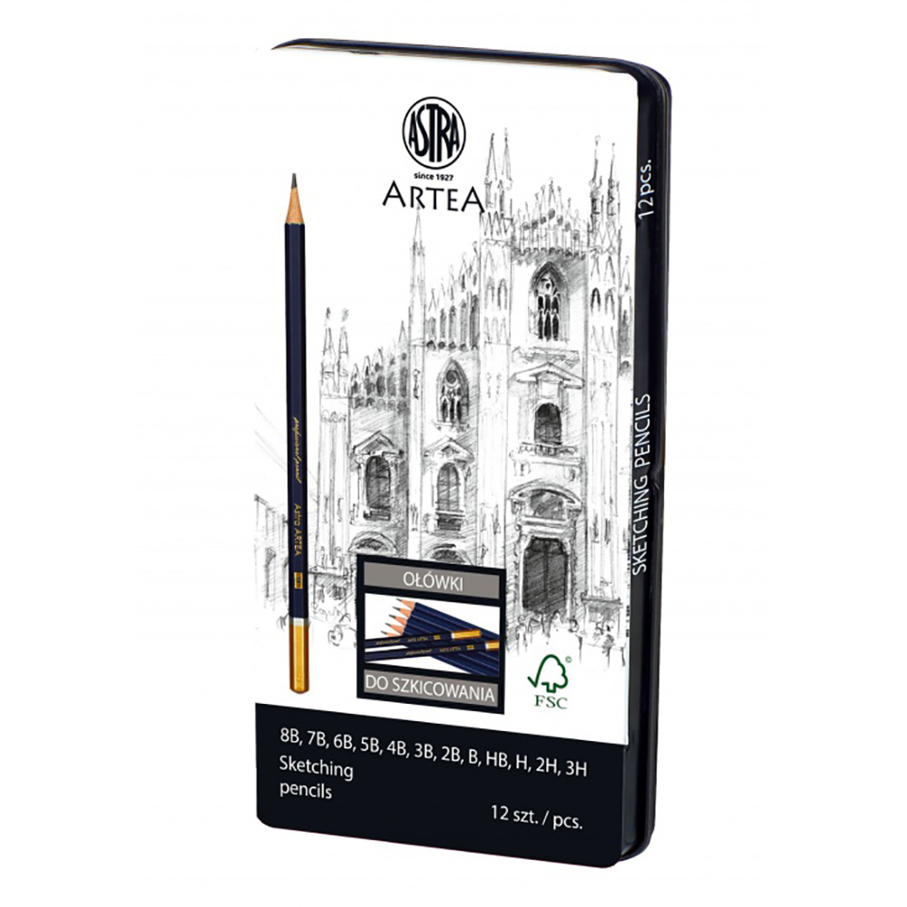 Набор карандашей чернографитных 