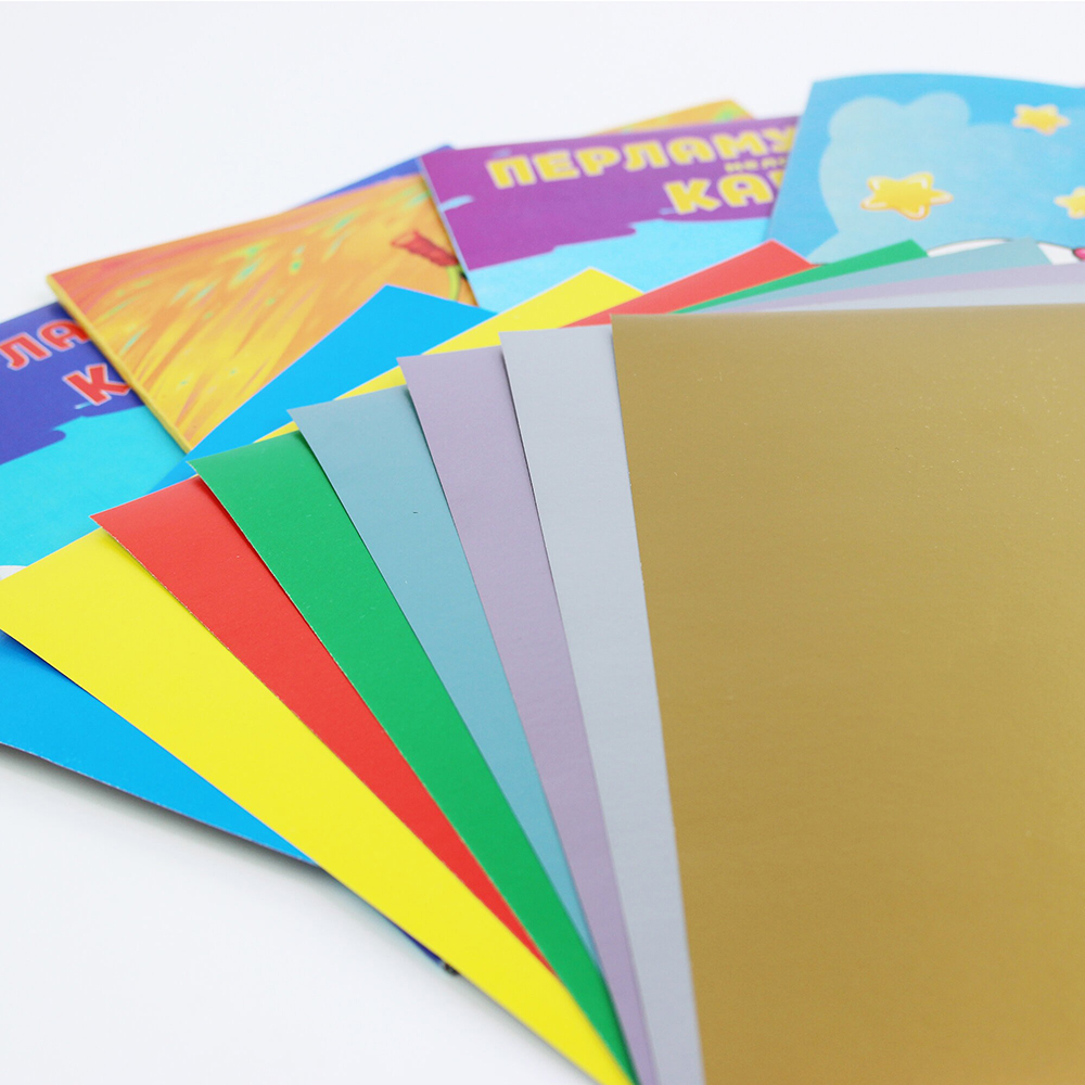 Картон перламутровый мелованный 