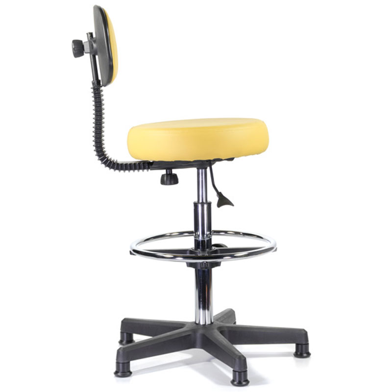 Стул Кассира со спинкой Z-11, кожзам, черный