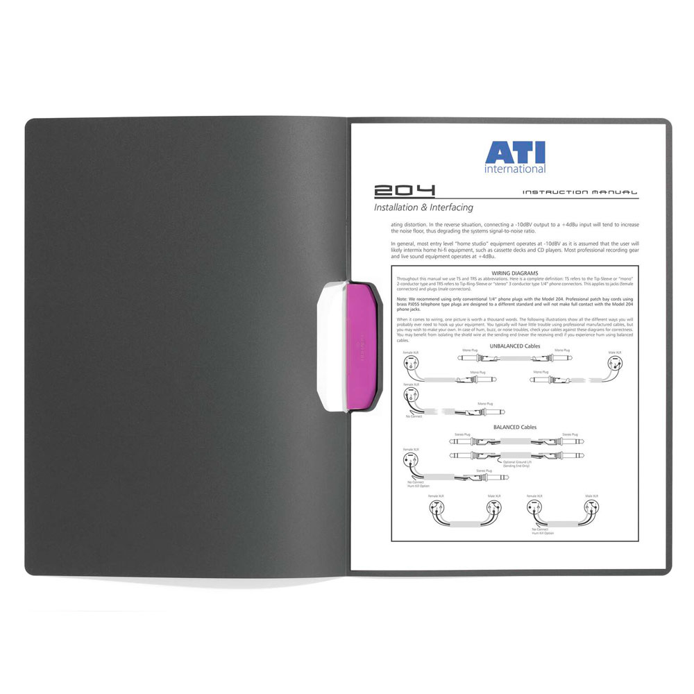 Папка с клипом 