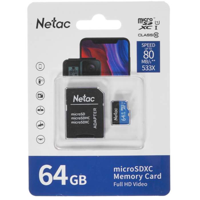Карта памяти MicroSDXC 