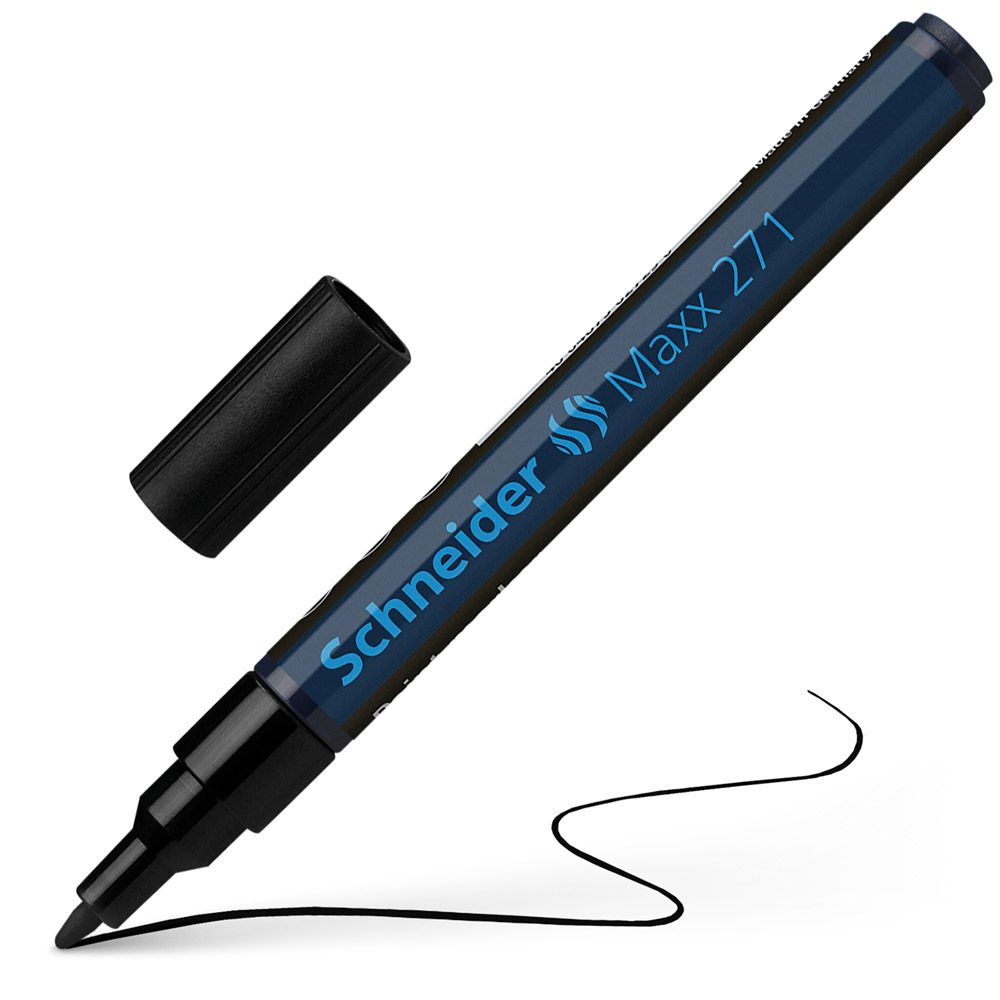 Маркер перманентный на нитрокраске 