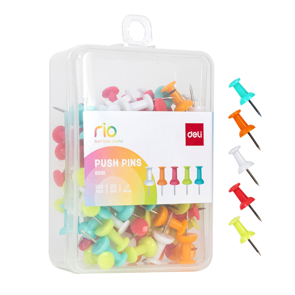 Иглы-кнопки Deli 