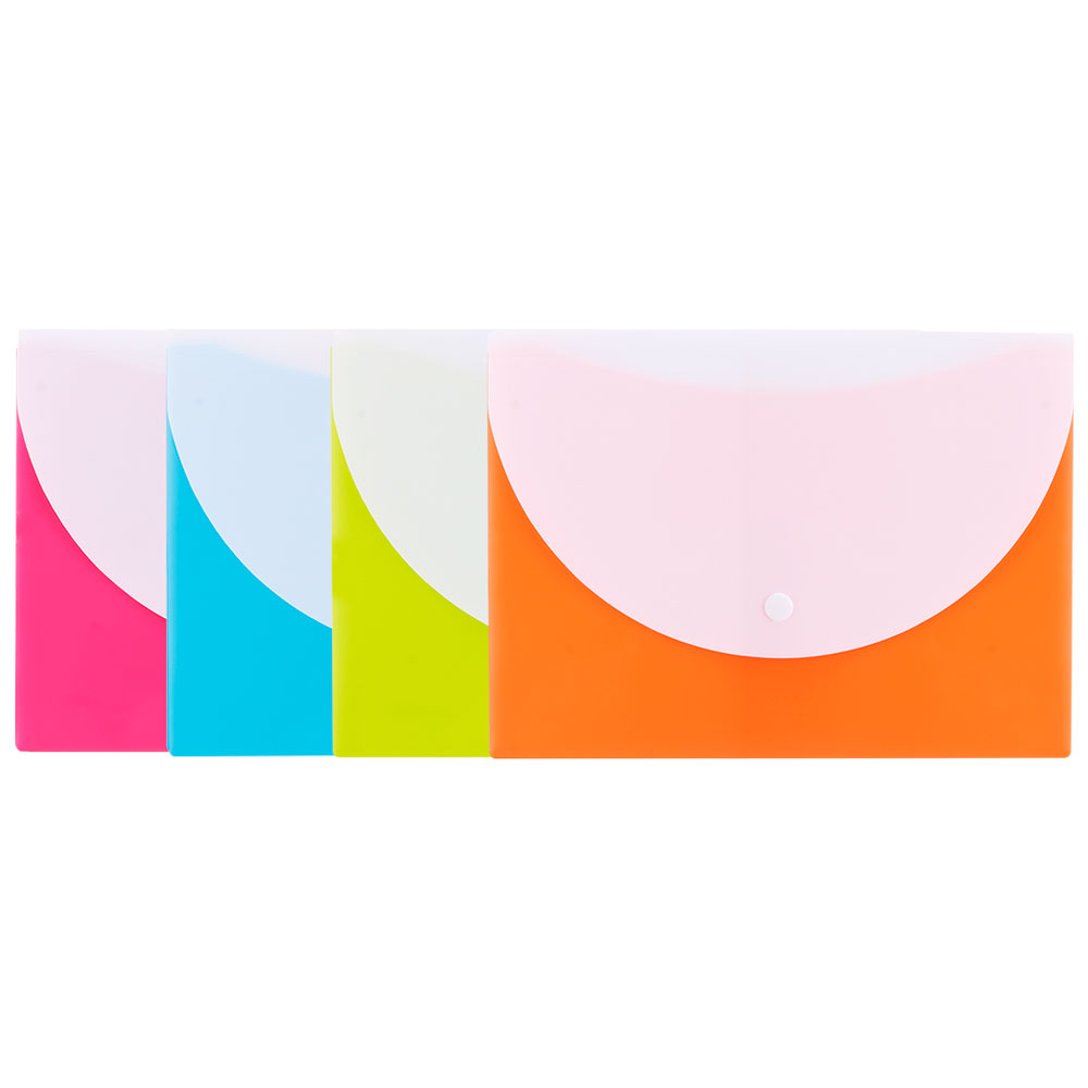 Папка-конверт на кнопке 