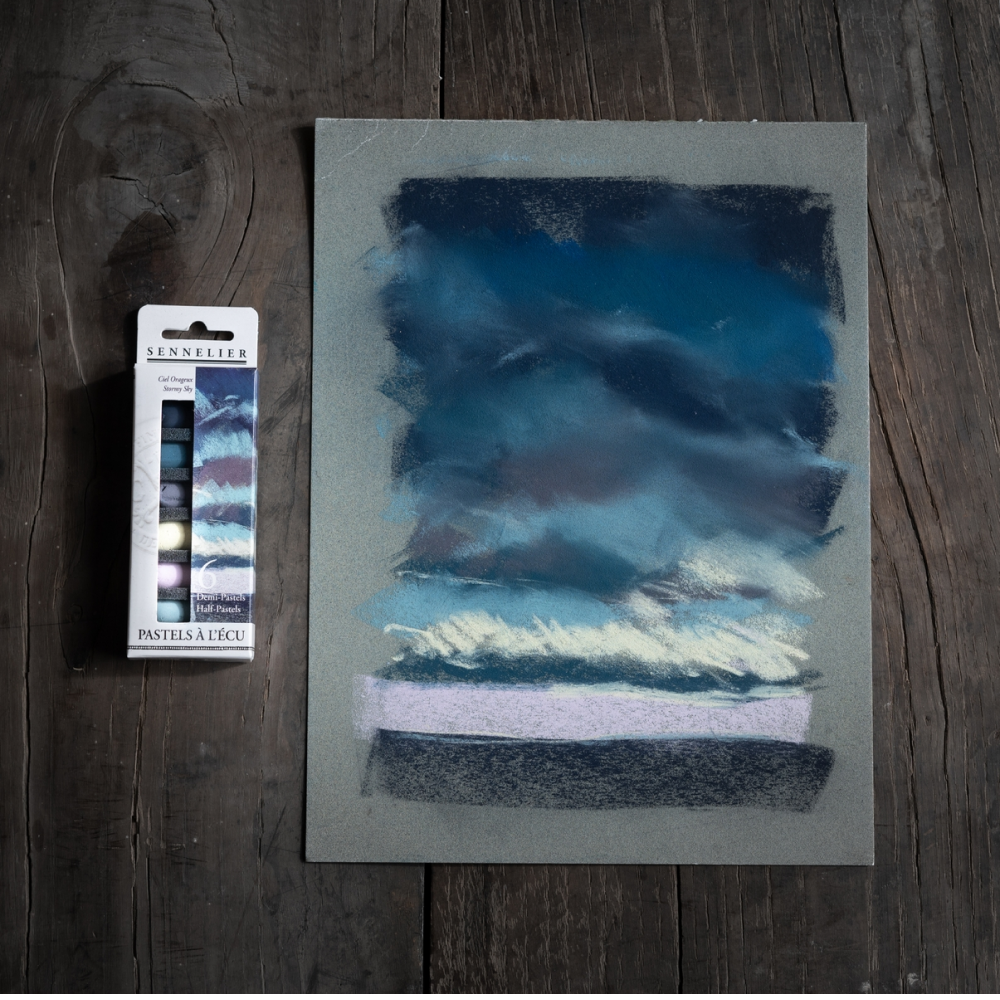 Пастель сухая 