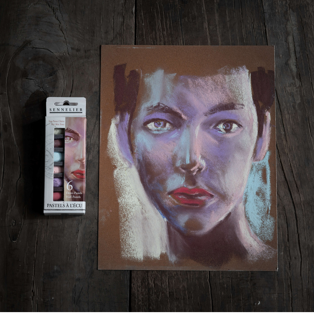 Пастель сухая 