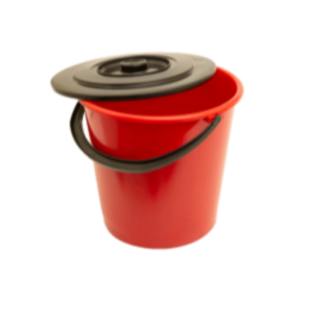 Ведро с крышкой и мерной шкалой, 12 л