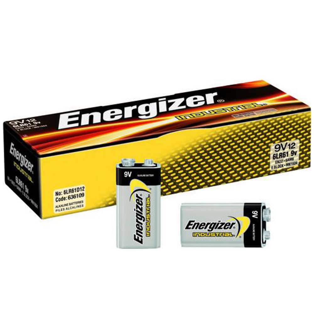 Батарейки алкалиновые Energizer Industrial 
