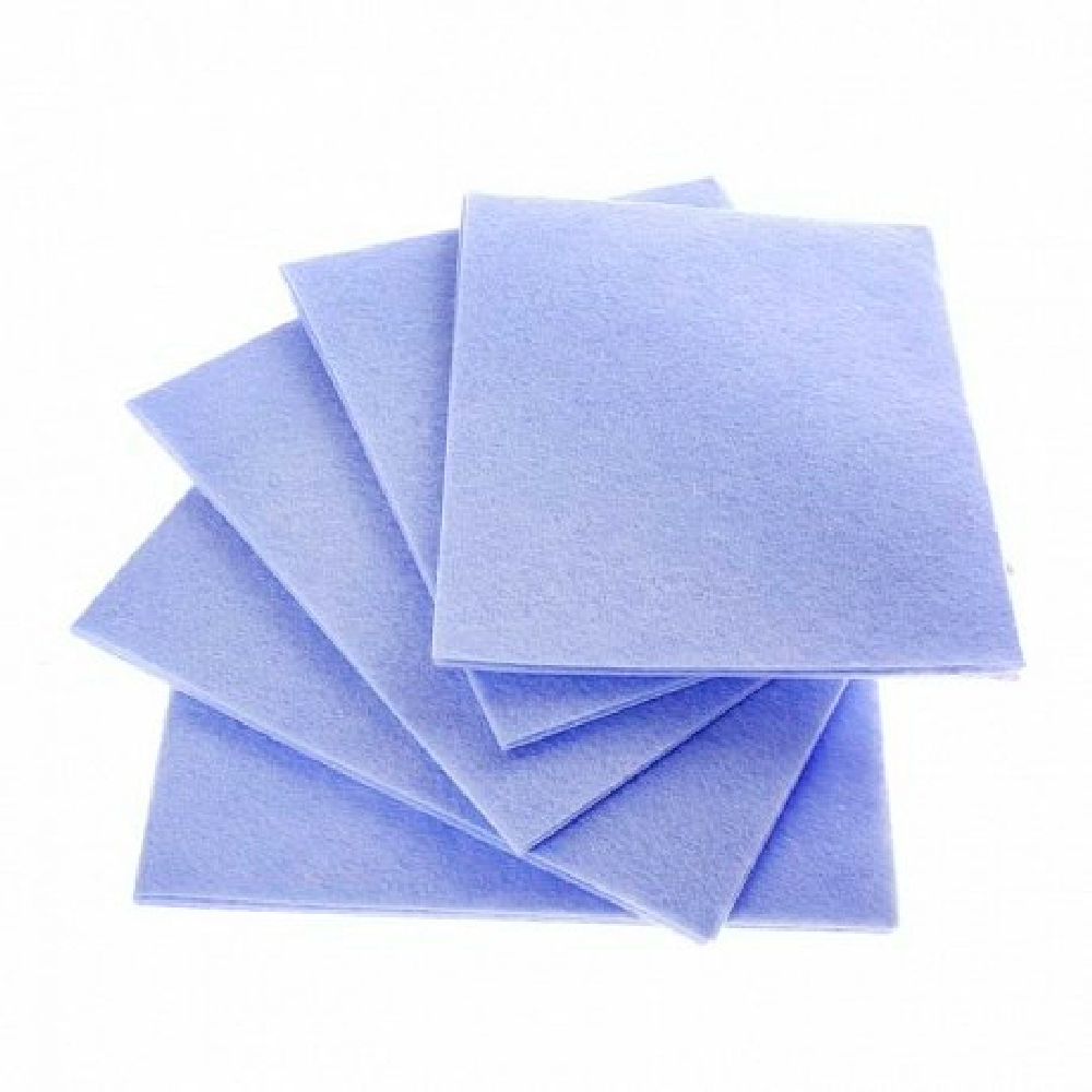 Салфетка из вискозы, 30x30 см, вискоза, голубой