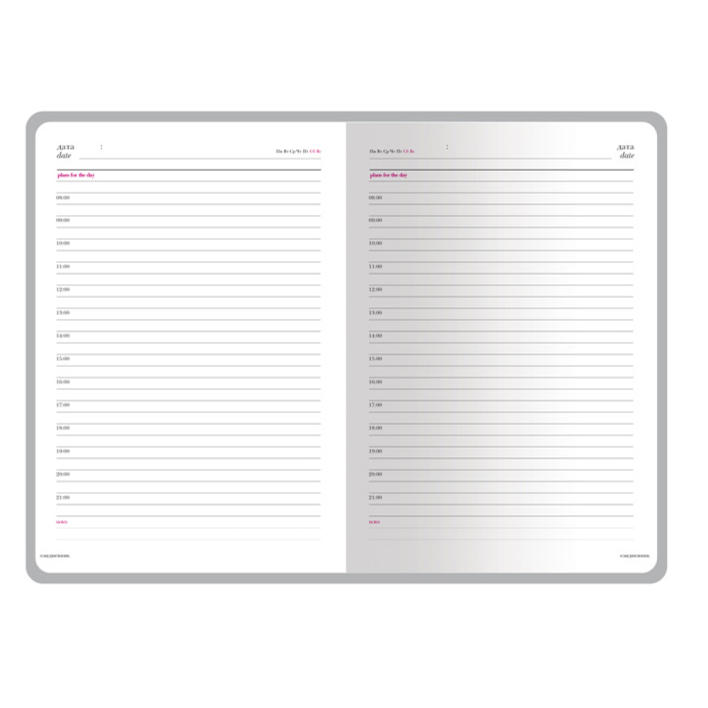 Ежедневник недатированный 