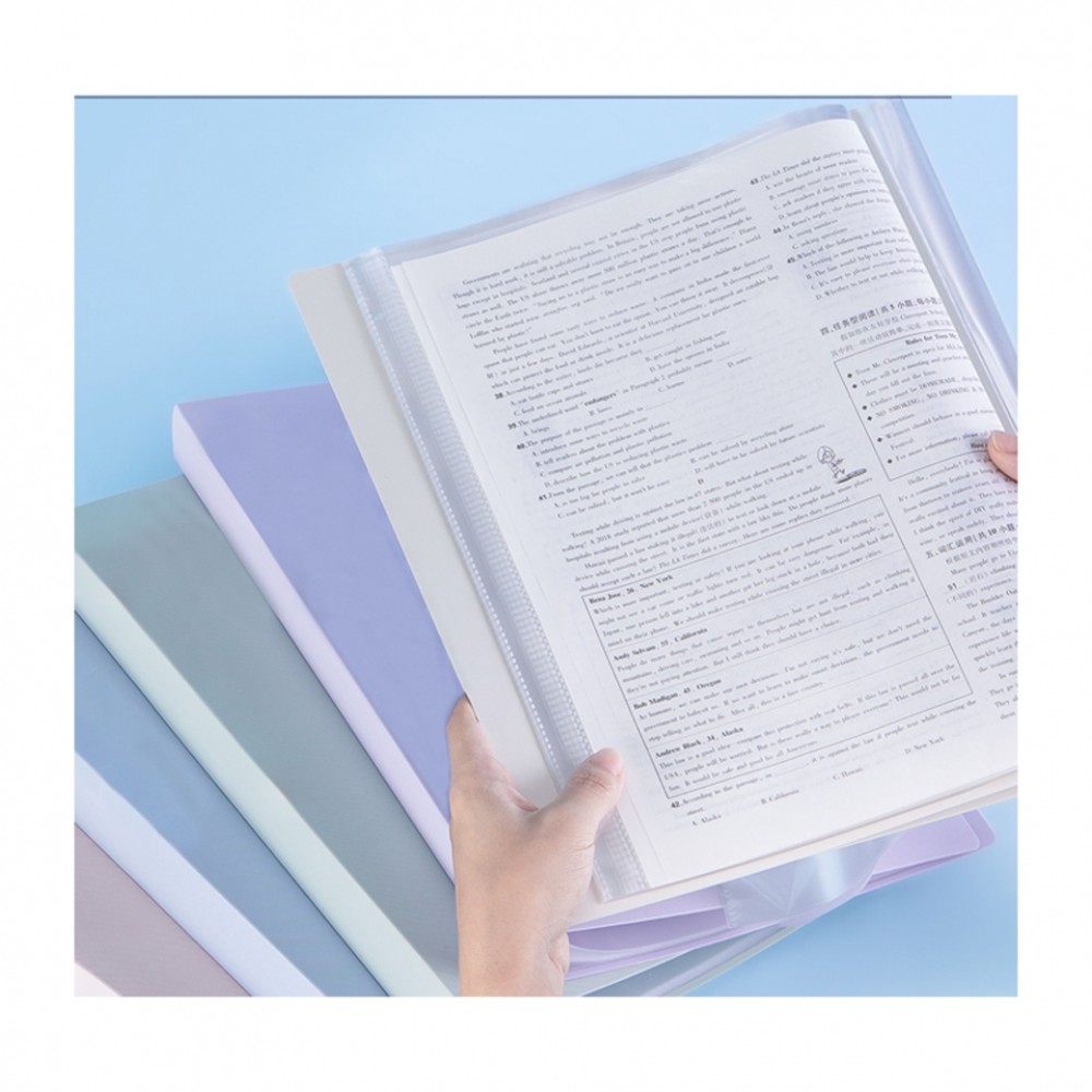 Папка-скоросшиватель на 60 карманов Deli 