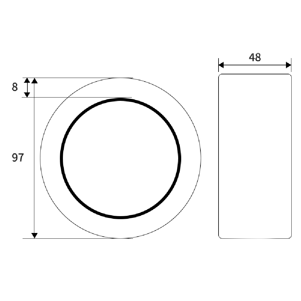 Клейкая лента разметочная Deli 