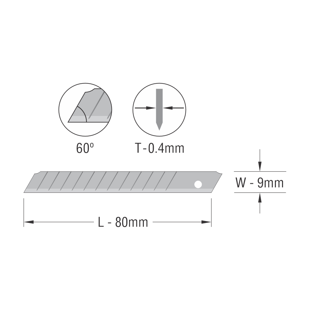 Лезвия для малого ножа 
