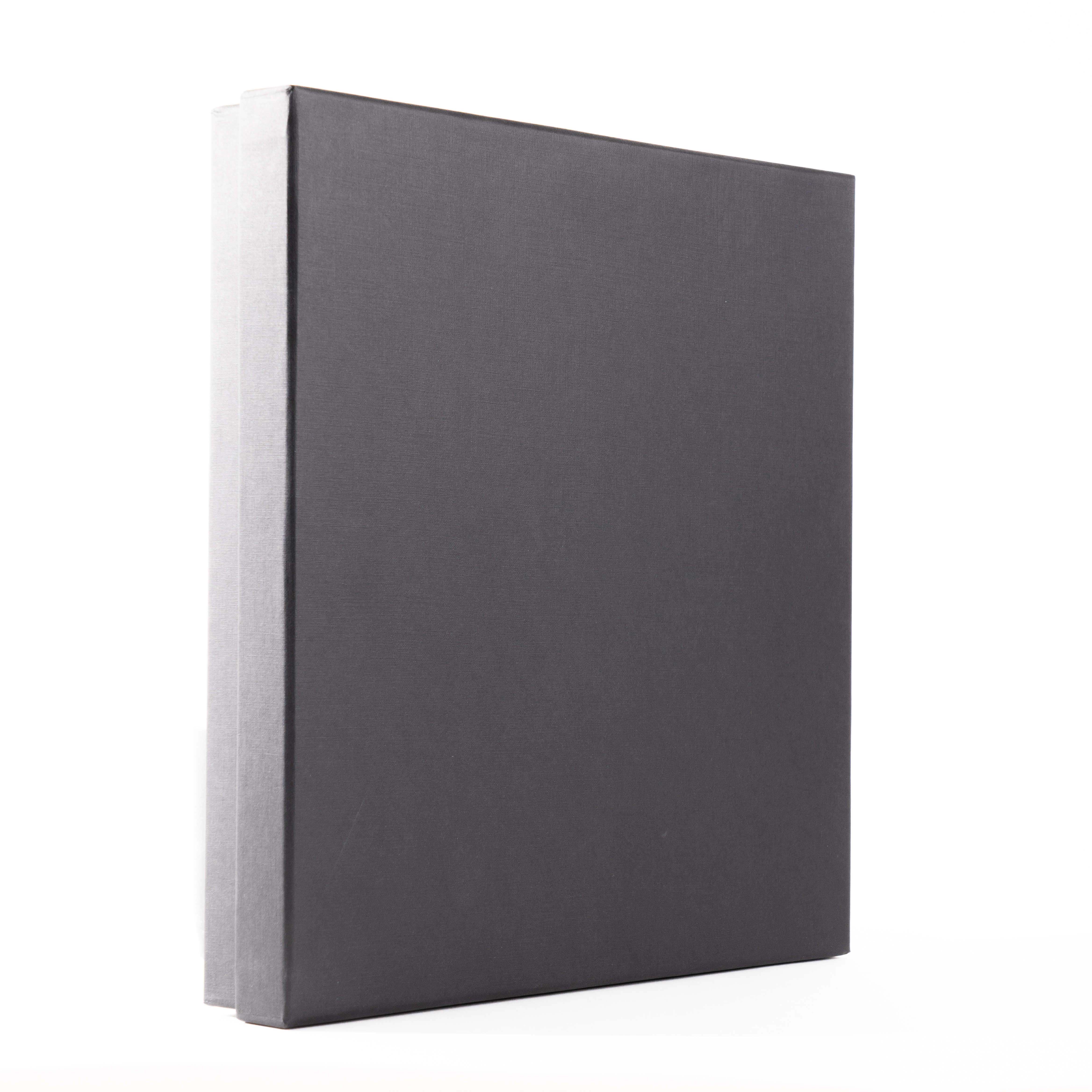 Коробка под ежедневник и ручку, 25x25x3.5 cм, с ложементом, черный