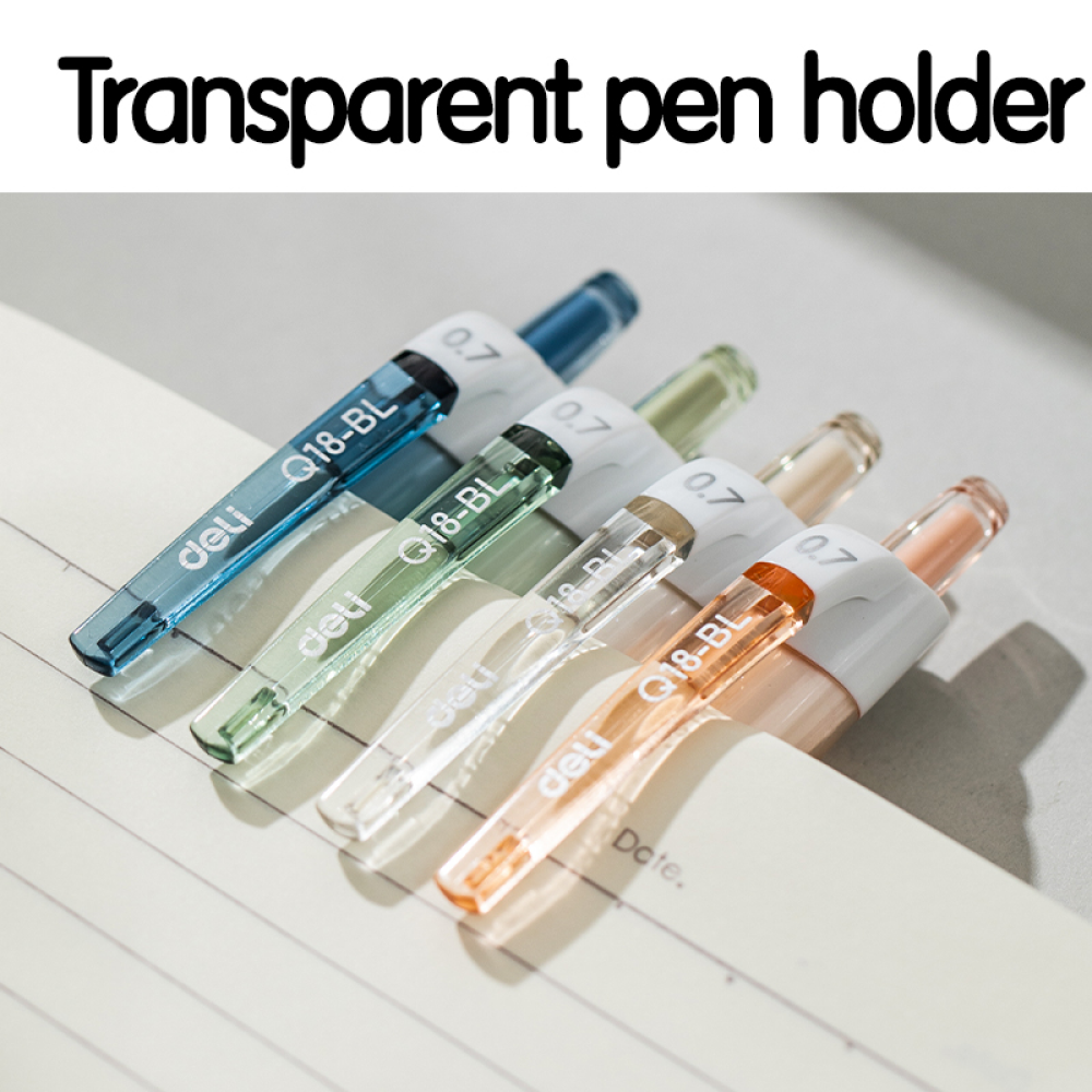 Ручка шариковая автоматическая Deli 