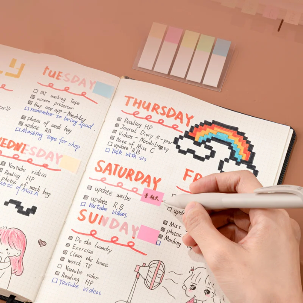 Закладки пластиковые 