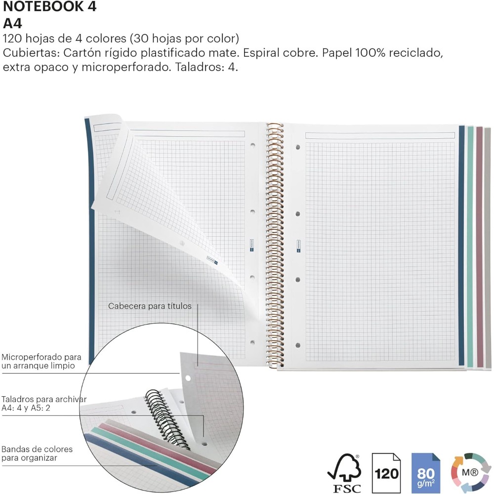 Тетрадь Miquelrius 