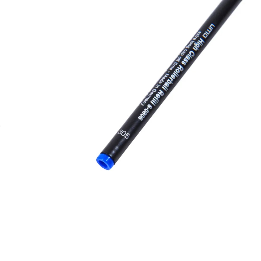 Стержень-роллер UMA, 0.7 мм, 113 мм, синий, 2 шт