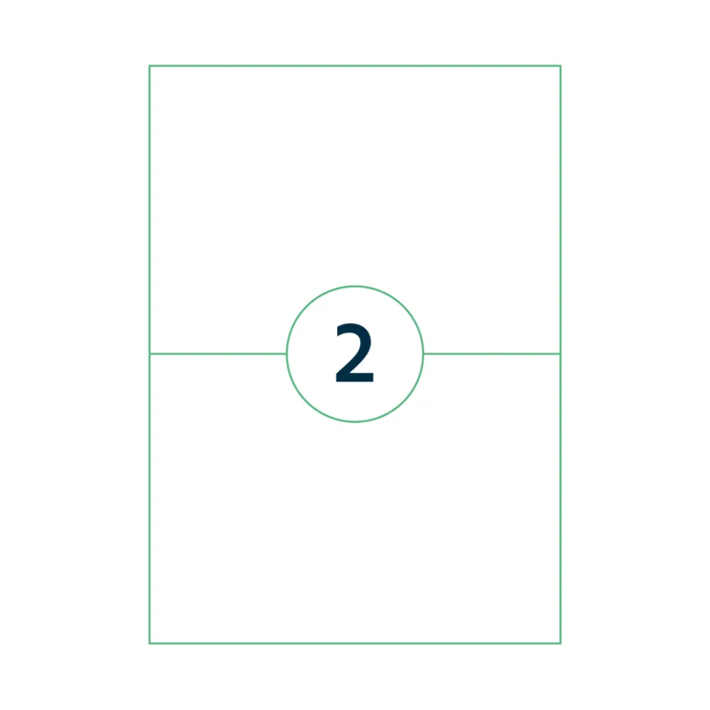 Самоклеящиеся этикетки универсальные 