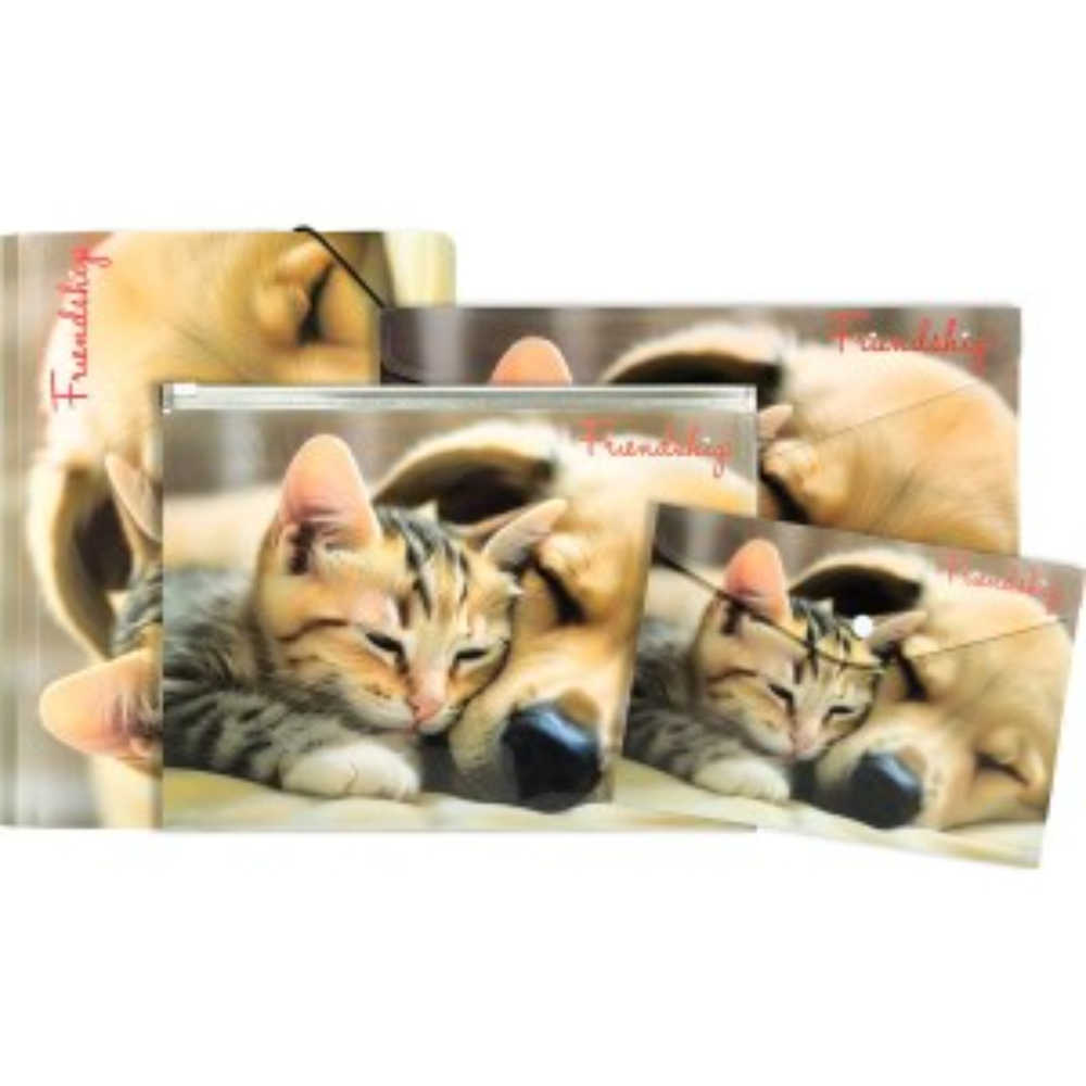 Папка-конверт на кнопке 