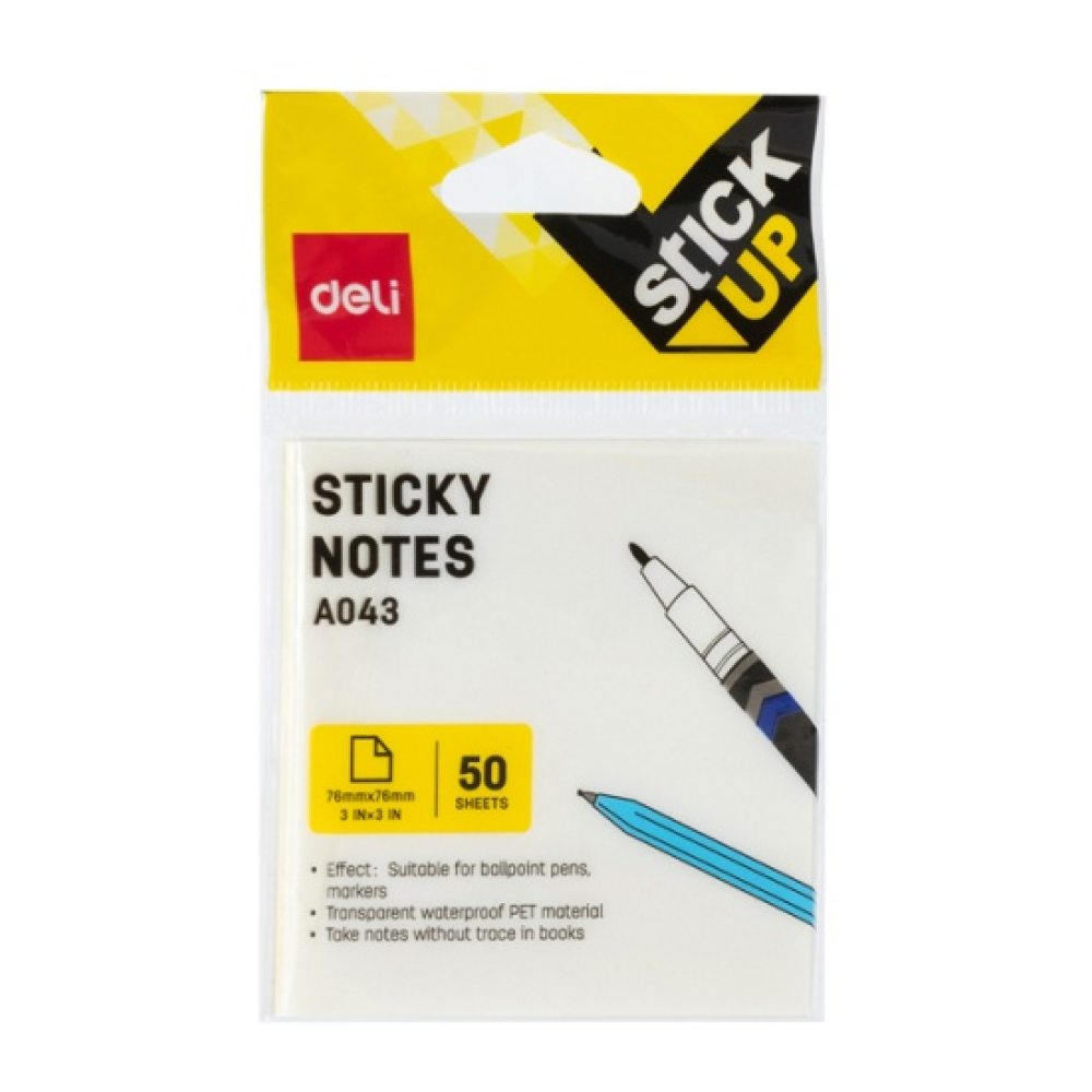 Бумага для заметок прозрачная 