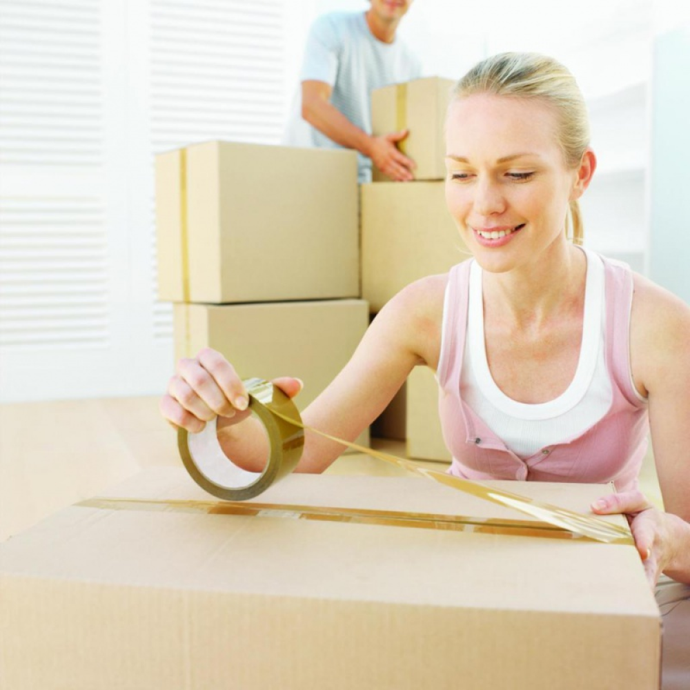 Клейкая лента упаковочная прозрачная 