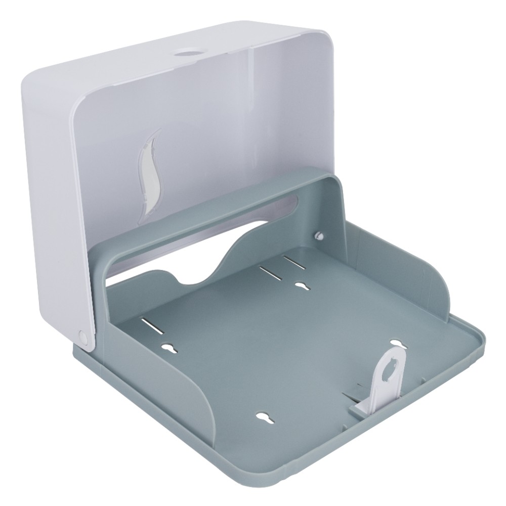 Диспенсер для полотенец листовых BXG-PD-8025, пластик, белый