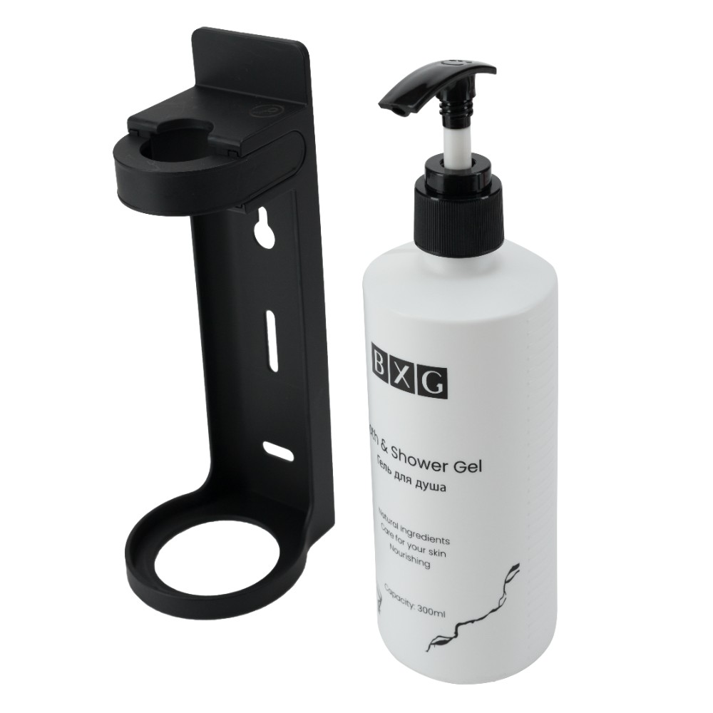 Диспенсер для мыла жидкого/геля для душа BXG-SD-1011, 0,3 л, ABS-пластик, белый